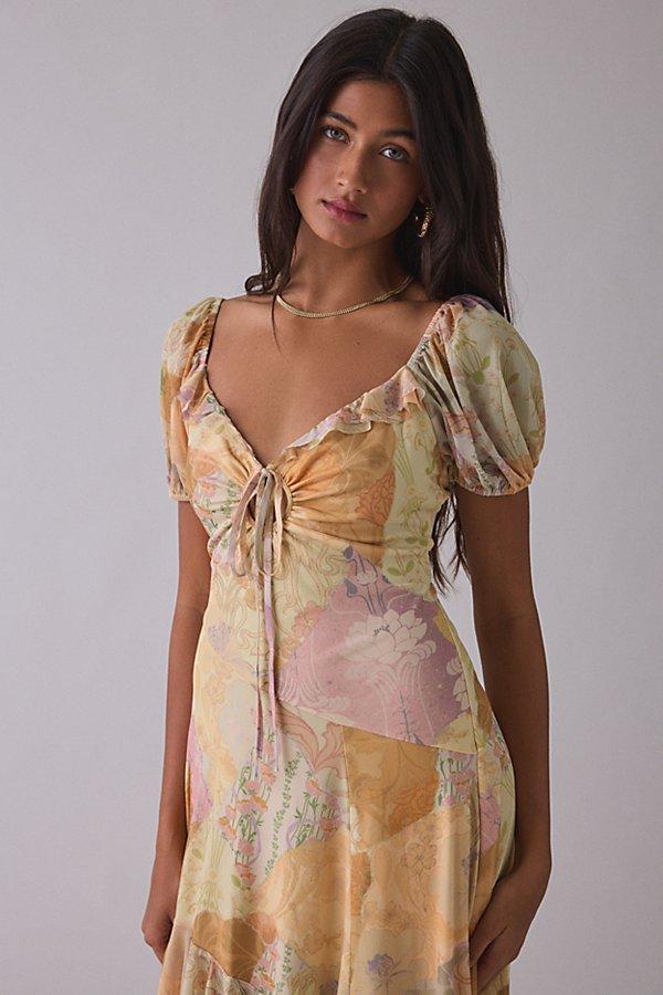 ladies chiffon dress Dresses for Women 2025 Elegant Boho Floral V Neck Belted Summer Sundress Wedding Guest Prom Cocktail Midi : Clothing, Shoes & Jewelry Women's Dresses Floral Print M-Nylon66 Flowy A Size:X-Large