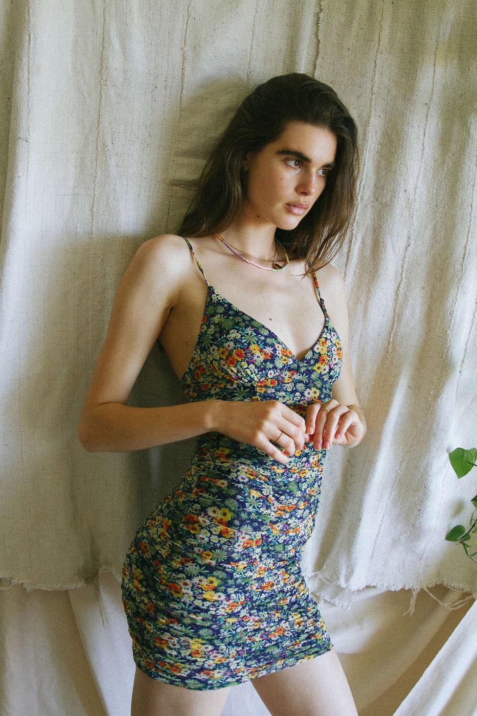 Urban Outfitters Uo Moonbeam Ruched 