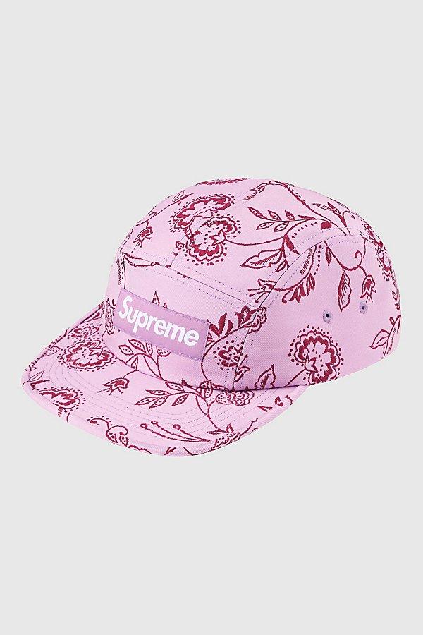 帽子 Supreme Floral Jacquard Camp Cap pink Supreme Floral Jacquard Camp Cap in Pink for Men | Lyst Canada