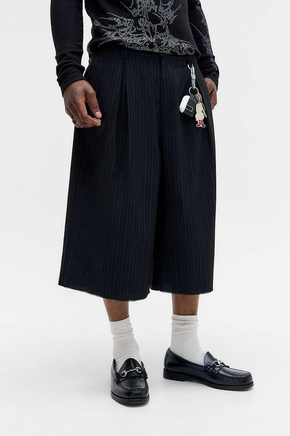 関税送料込【JADED LONDON】Black Goliath Tailored BaggyShorts Shop Black Goliath Tailored Baggy Shorts | Jaded London