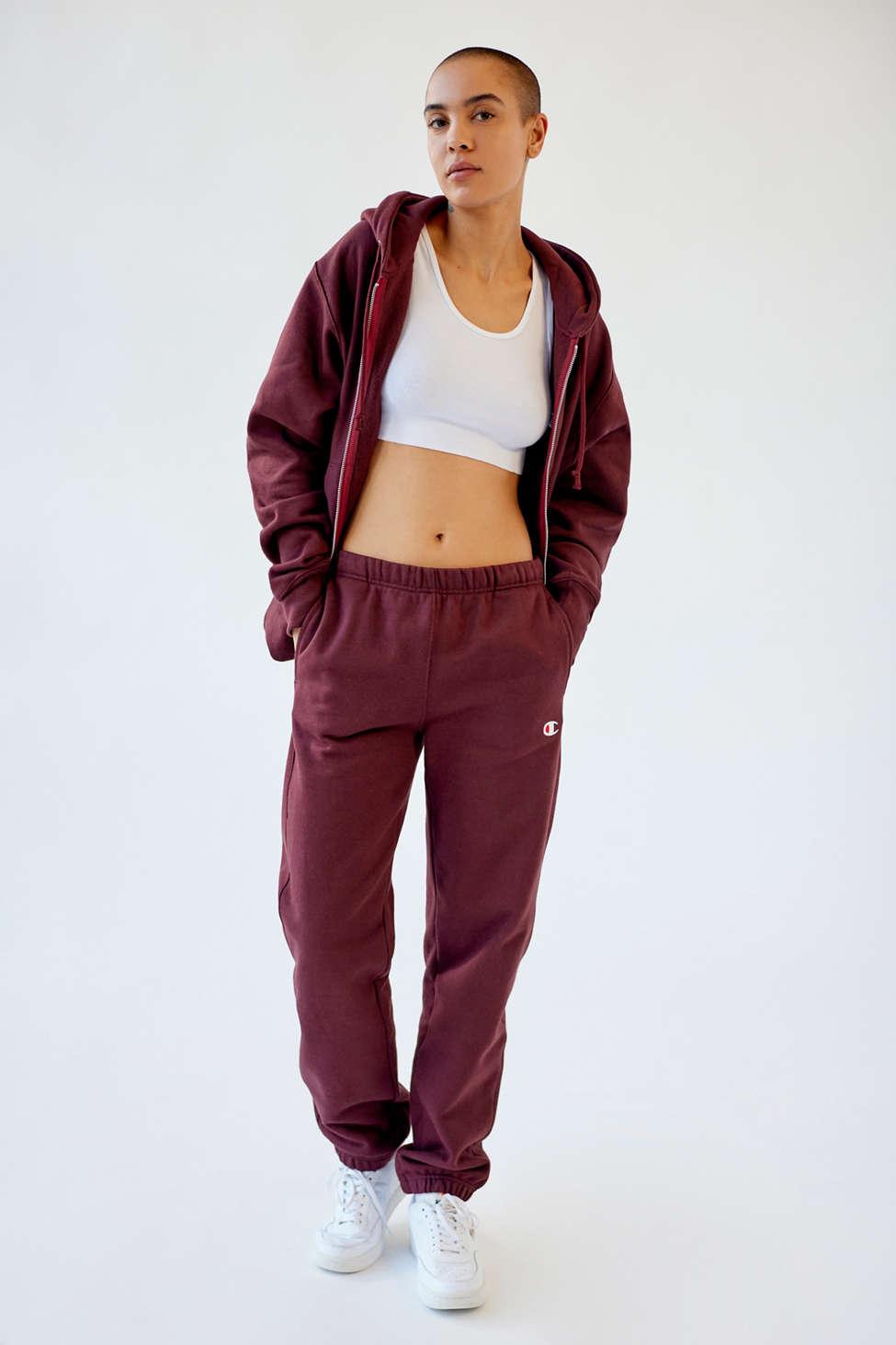 Champion Uo Exclusive Reverse Weave Sweatpant in Red | Lyst