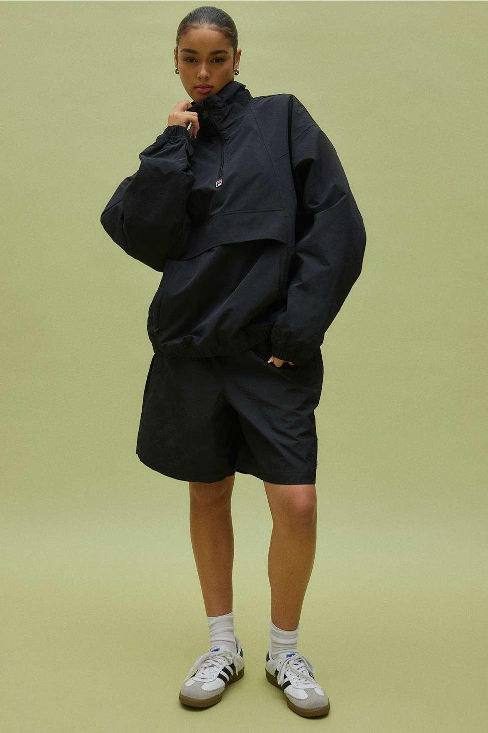 FILA x HAILEY Black Padded Jacket Lyst UK