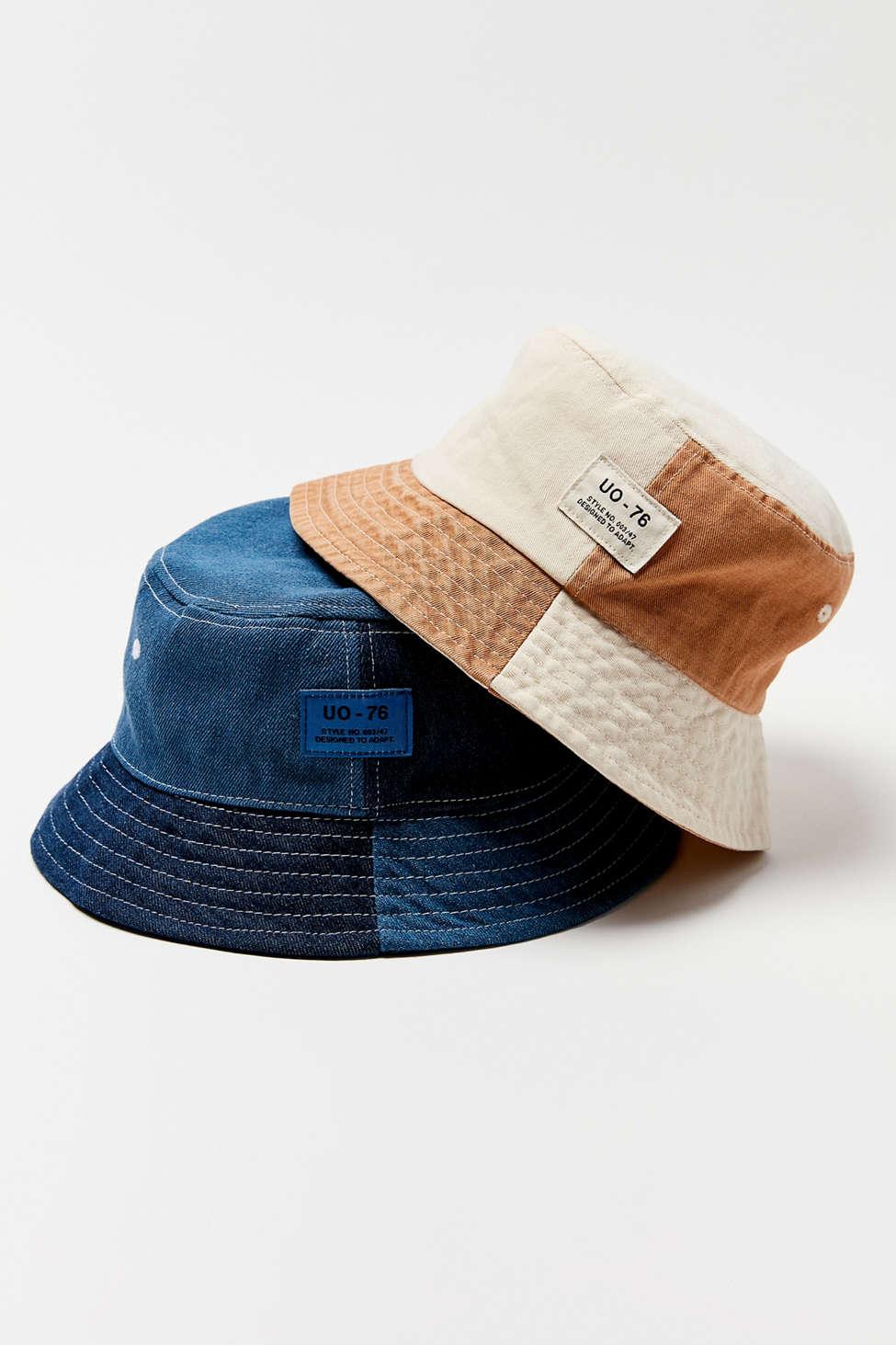 Urban Outfitters Uo Patchwork Bucket Hat | Lyst