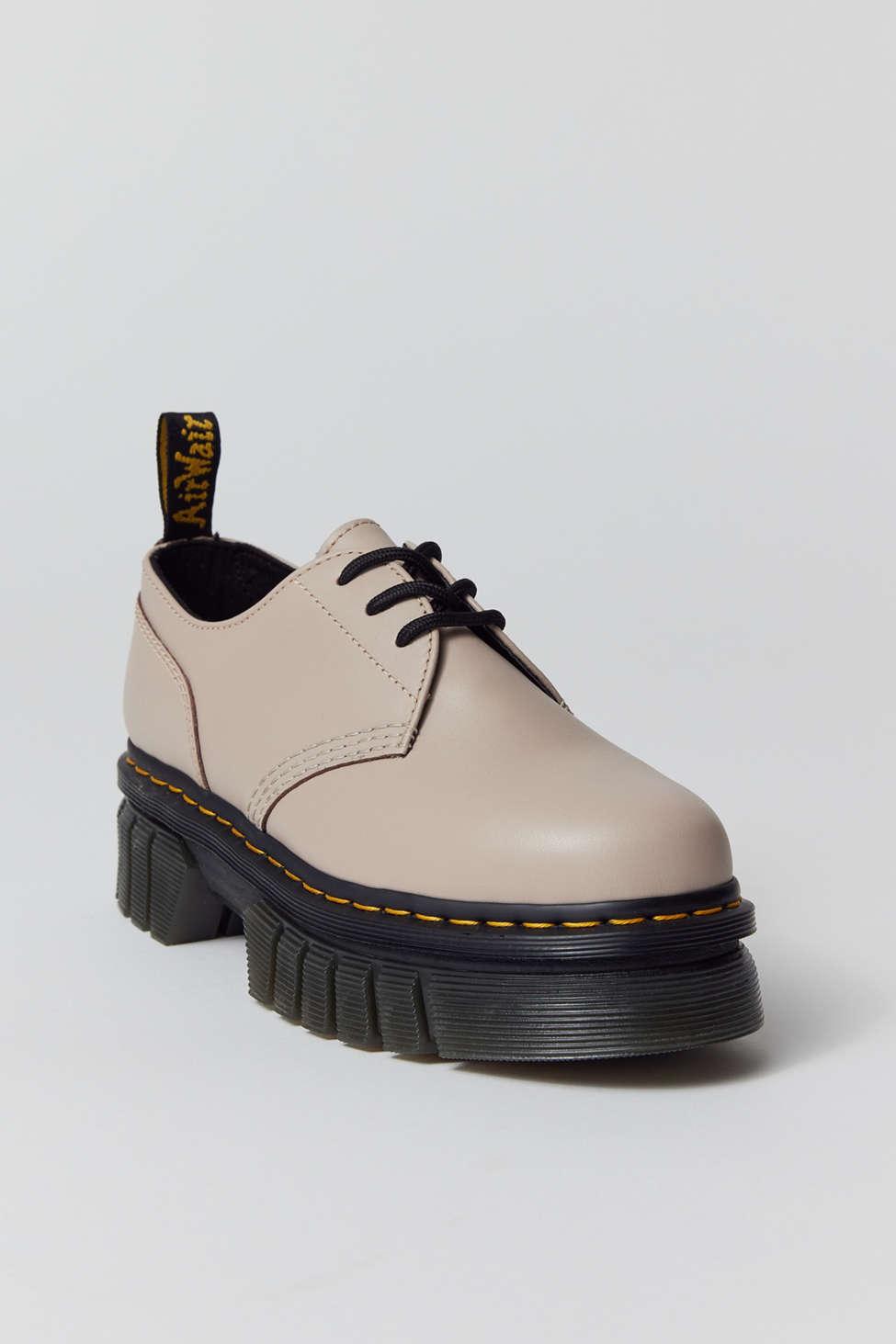 Dr. Martens Audrick Oxford Shoe Shoe In Taupe,at Urban Outfitters