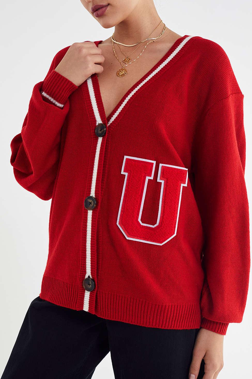 urban outfitters varsity cardigan