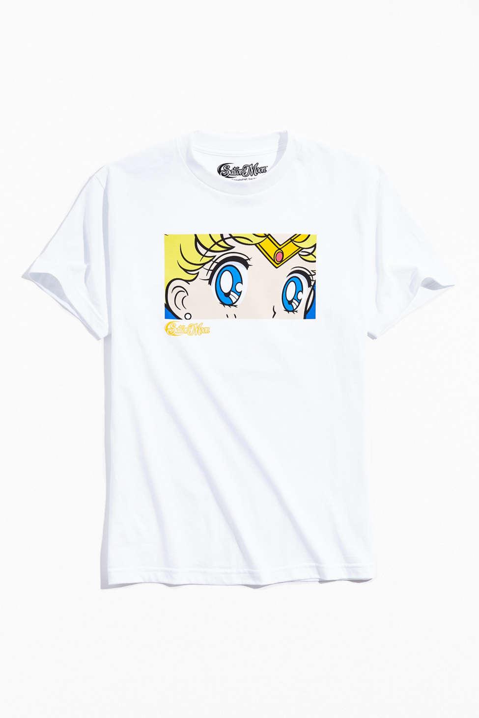 Urban Outfitters Sailor Moon Eyes Tee for Men | Lyst
