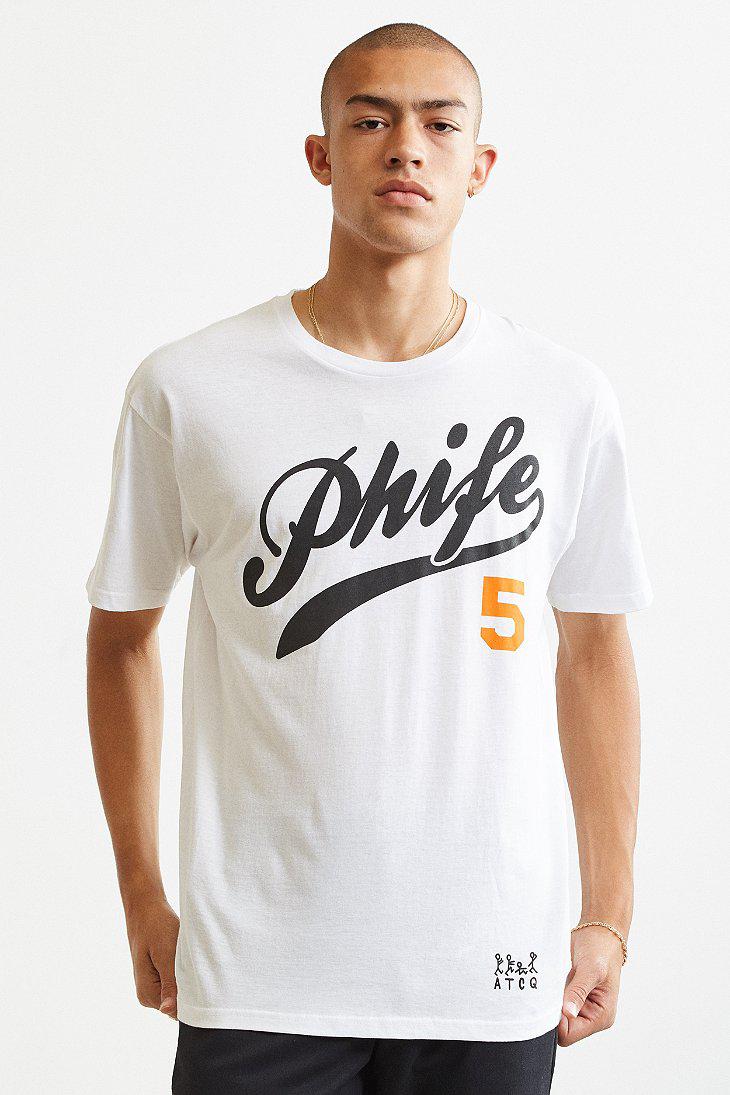 Urban Outfitters A Tribe Called Quest Phife Dawg Tee in White for Men | Lyst