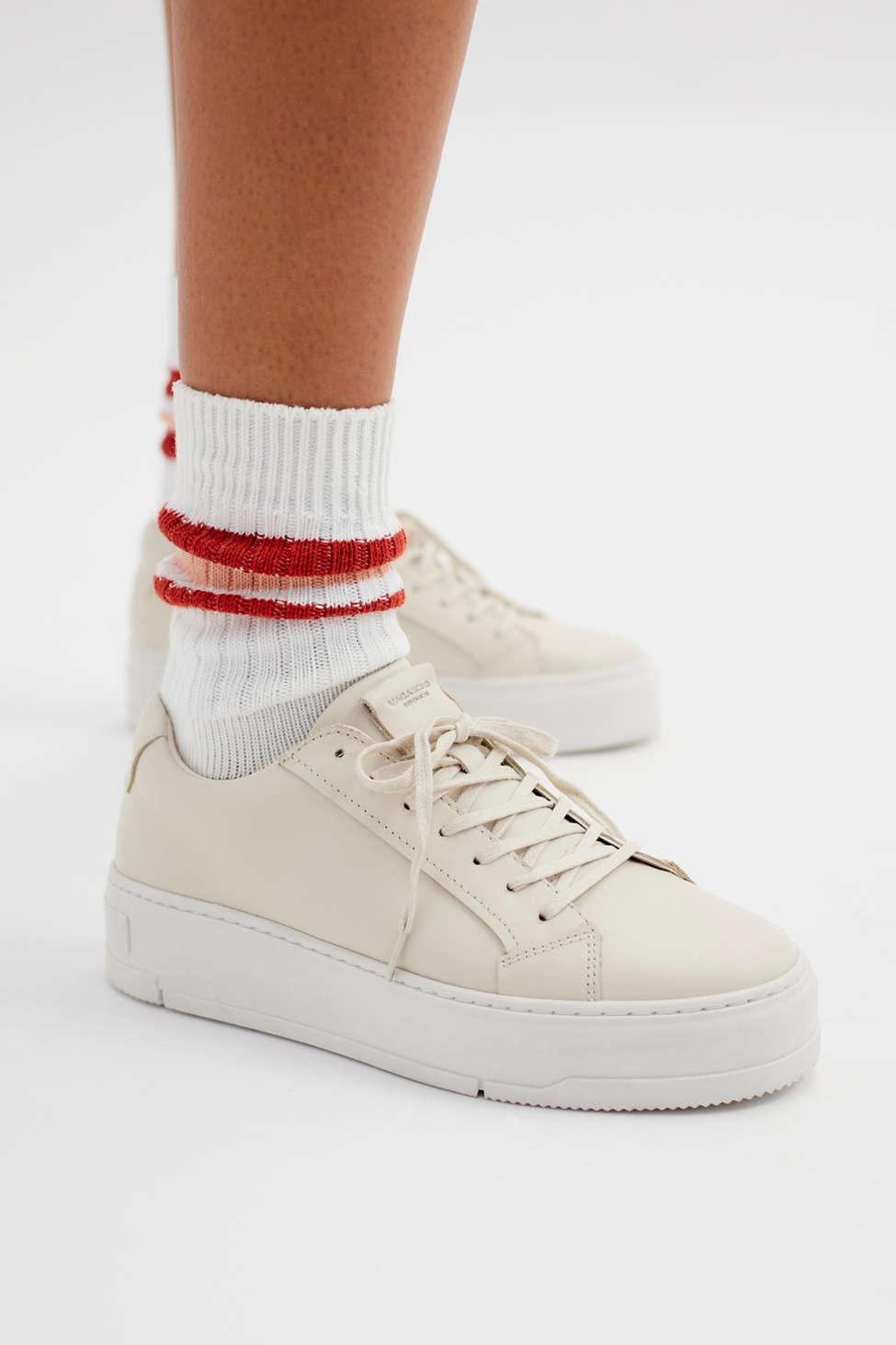 Vagabond Shoemakers Judy Platform Sneaker in White | Lyst