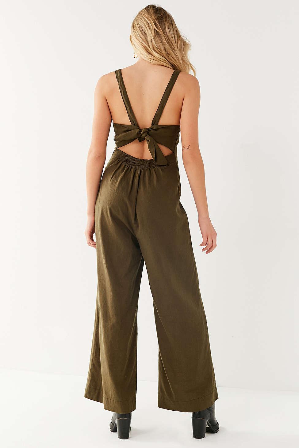 urban outfitters green jumpsuit> OFF-65%