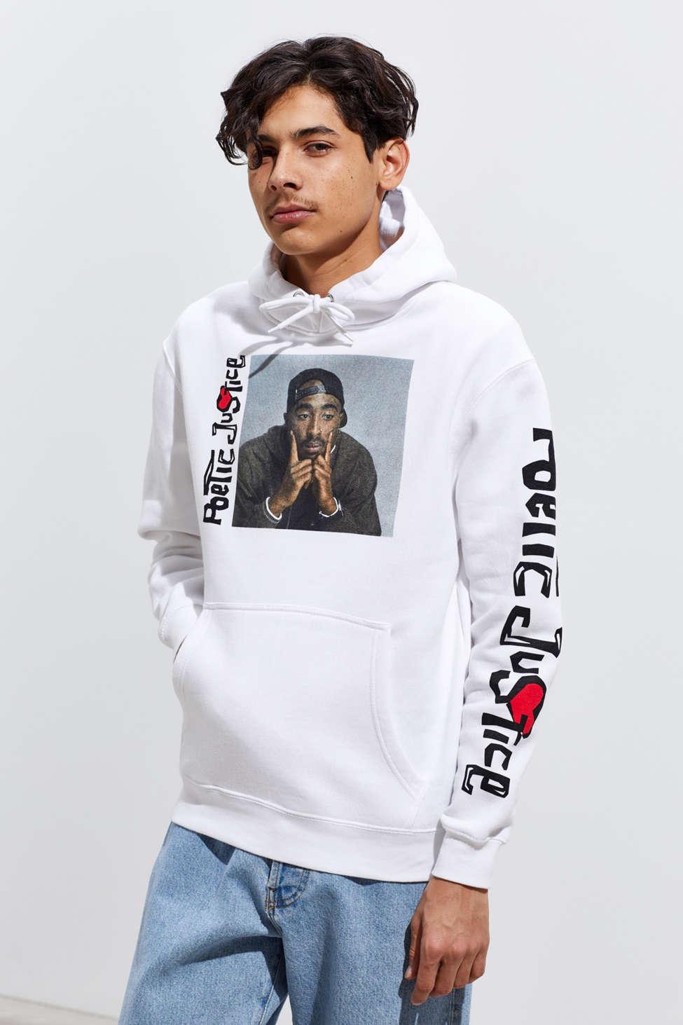 Urban Outfitters Cotton Poetic Justice Hoodie Sweatshirt in White for ...
