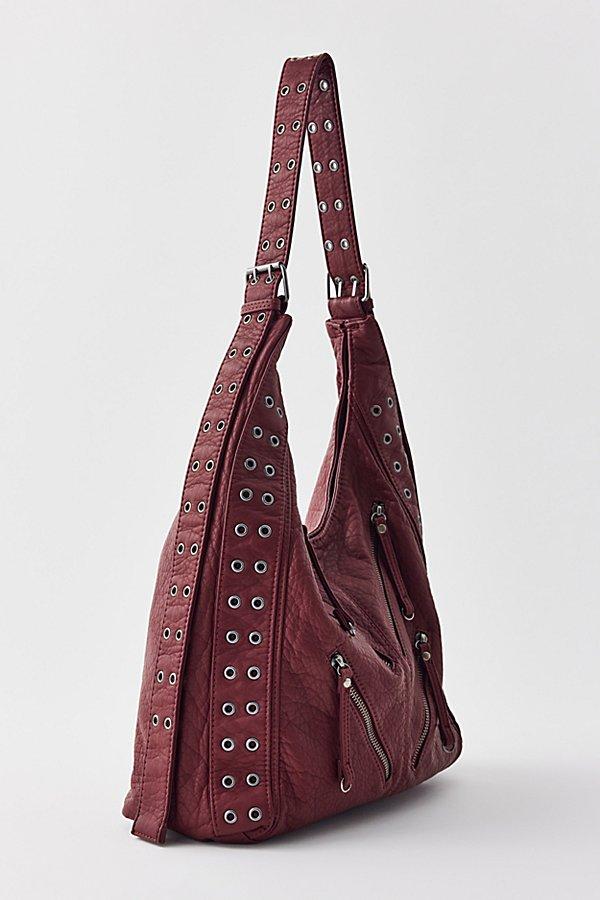 Silence + Noise Zipper Hobo Bag in Red | Lyst
