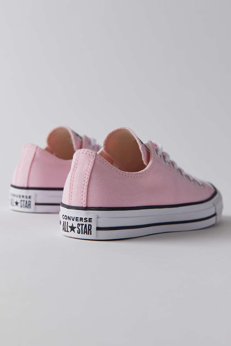 Converse Chuck Taylor All Star Seasonal Color Low Top Sneaker in Pink | Lyst