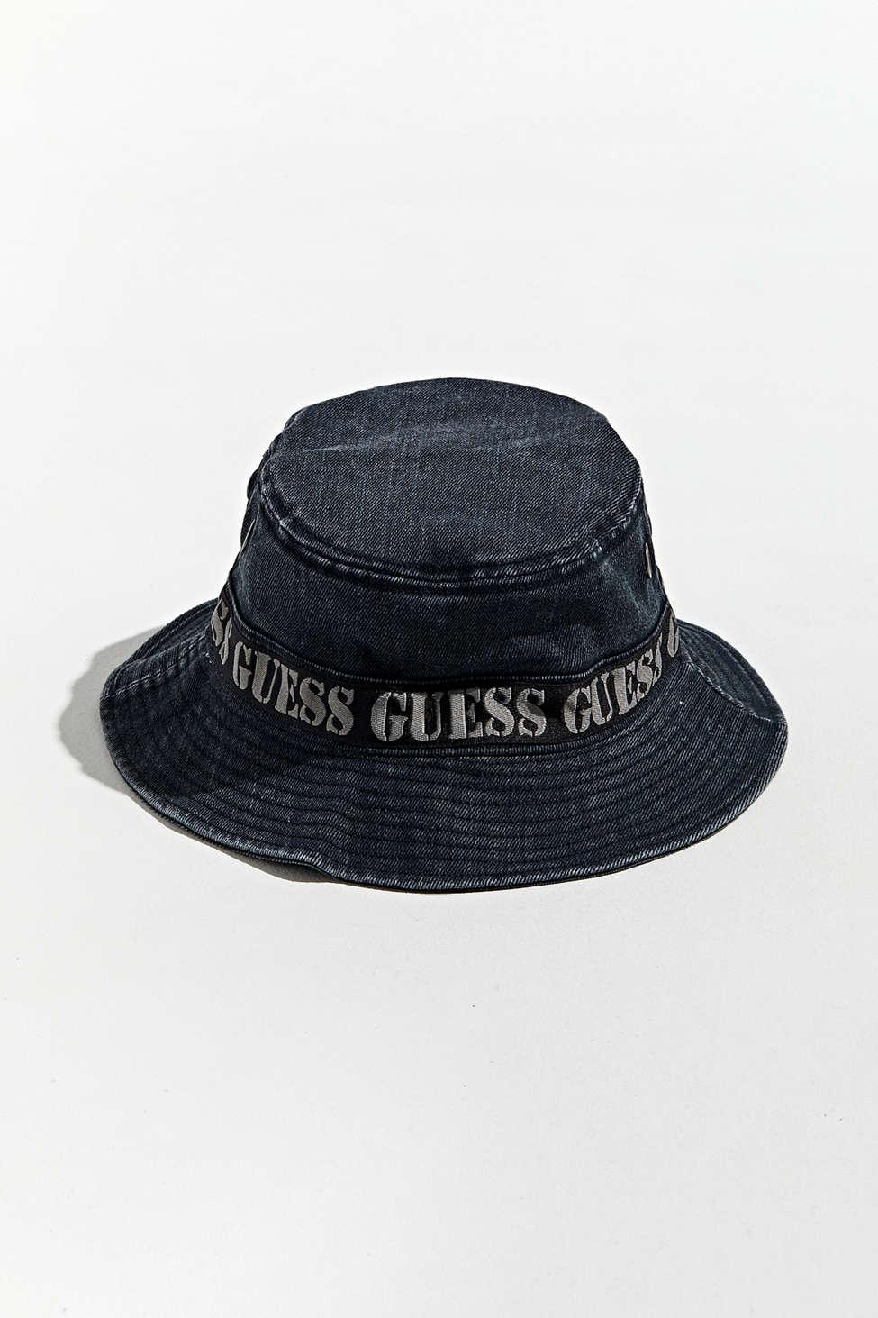 Guess Guess X 88rising Logo Bucket Hat in Blue for Men | Lyst