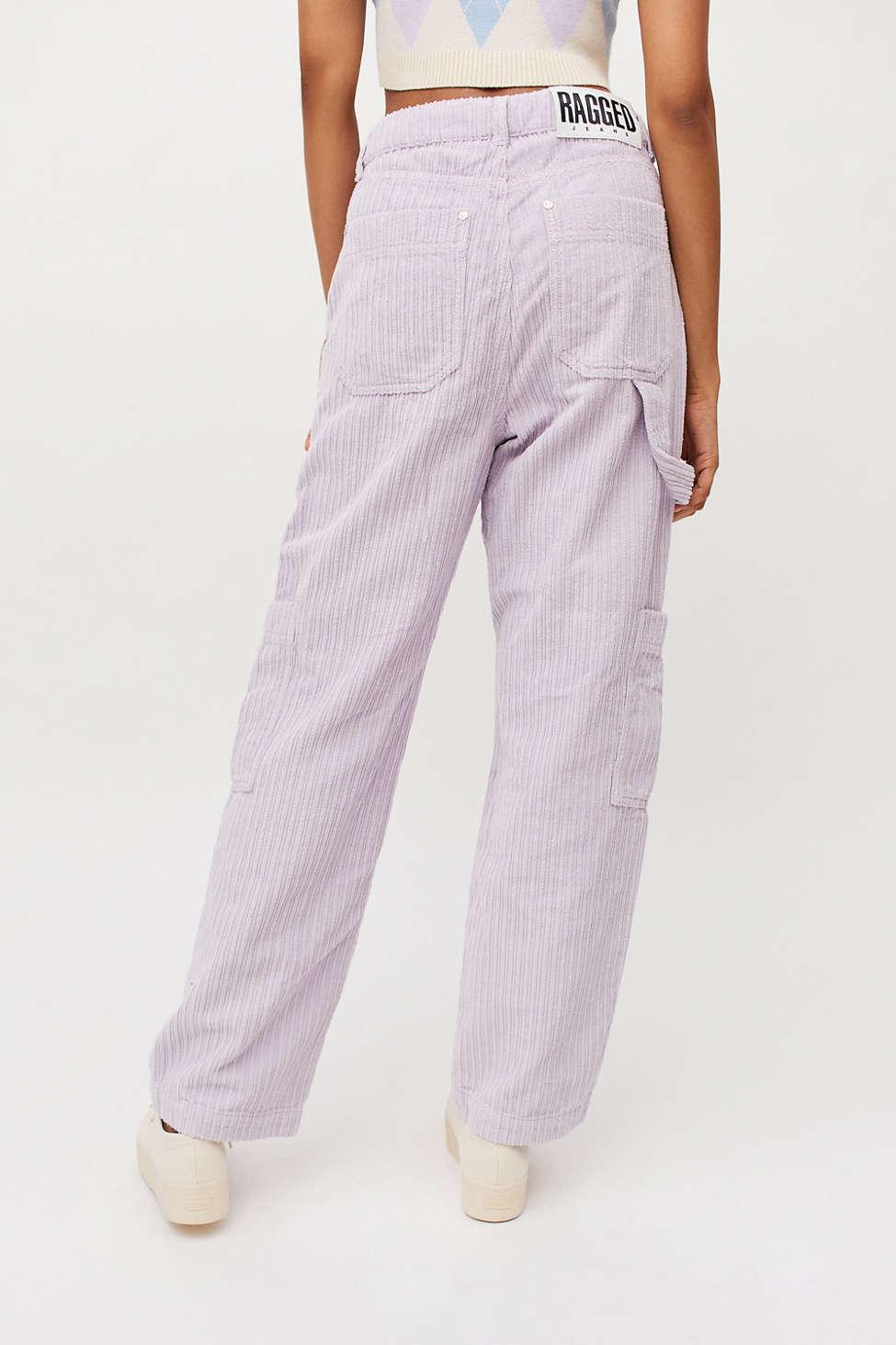 Ragged Priest Unreal Corduroy Pant in Lilac