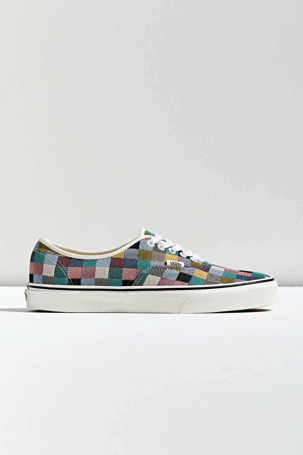 vans uo exclusive authentic patchwork sneaker