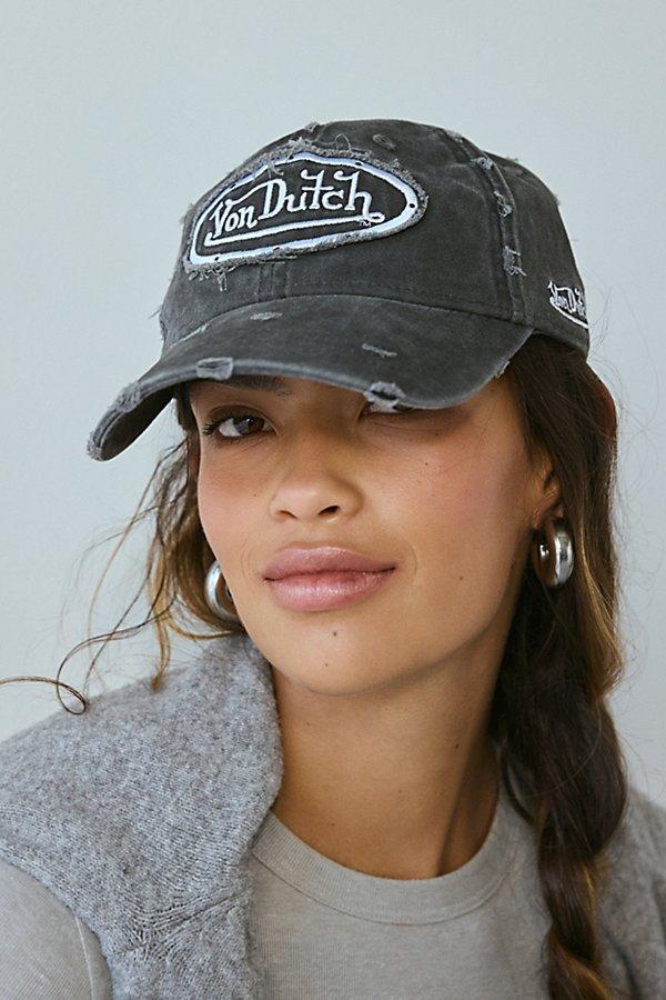 Von Dutch Busted Dad Hat in Black | Lyst