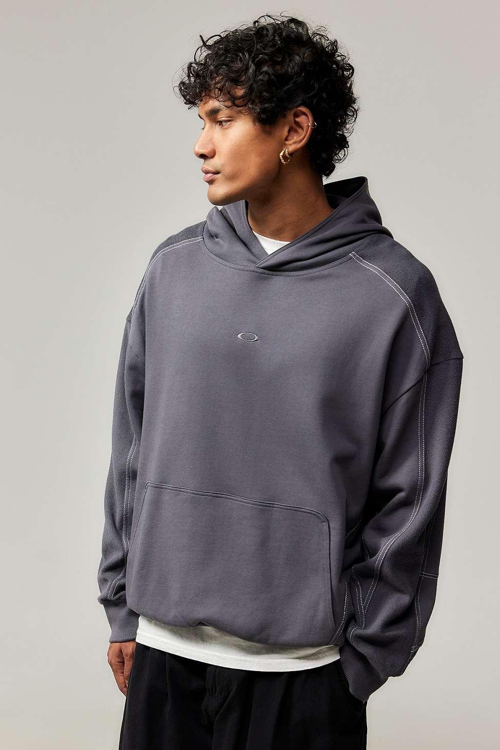 Oakley Uniform Grey Hoodie in Grey for Men | Lyst UK