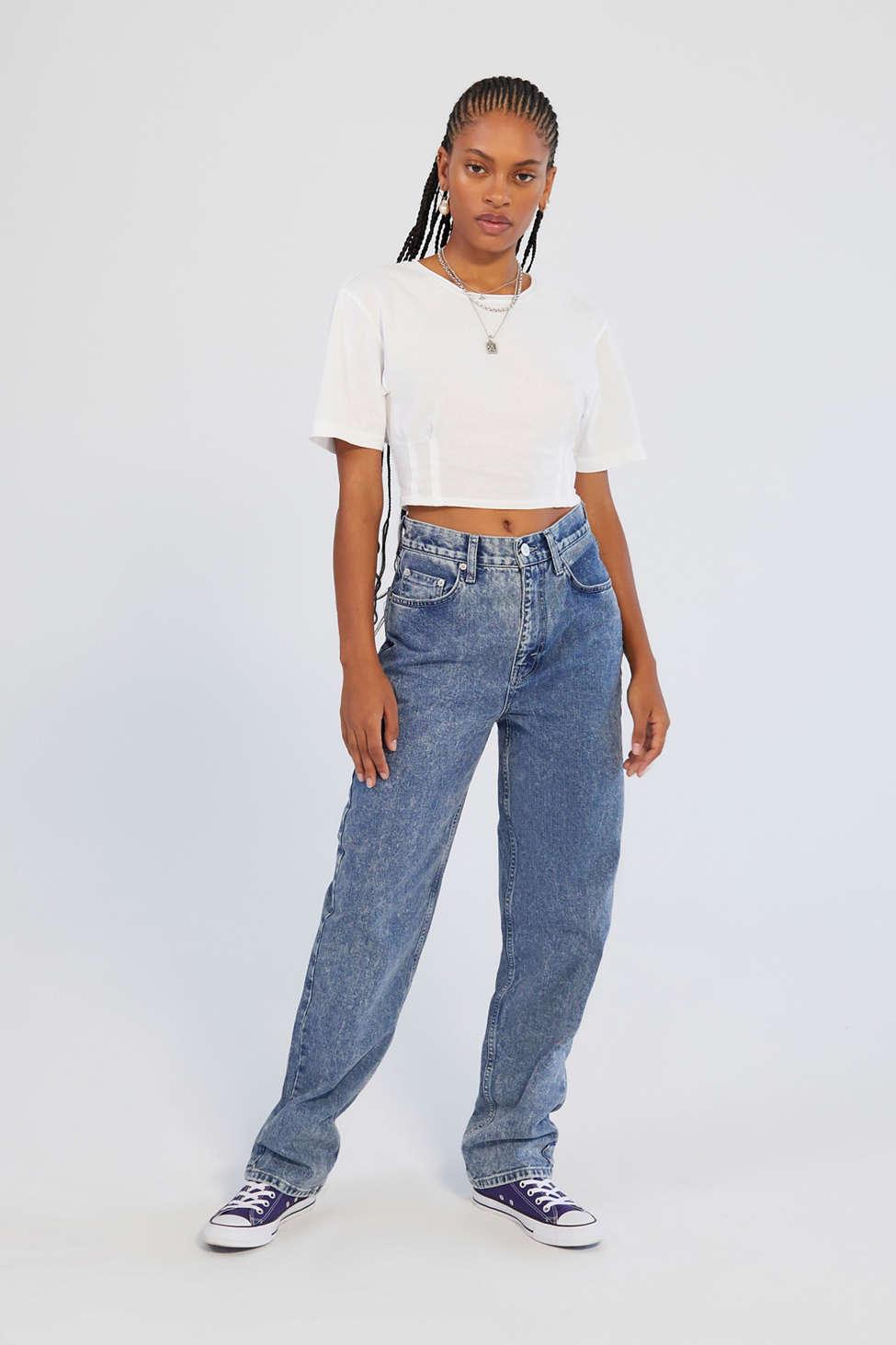 BDG High-waisted Baggy Jean in Blue