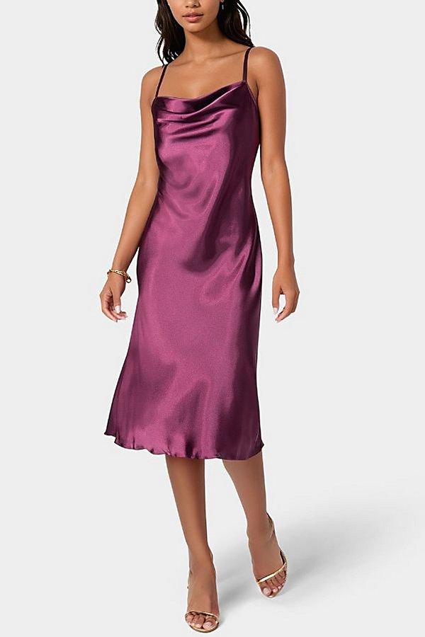 strapless open back dress Lavender Crochet Petal Long Slip Dress main image 0