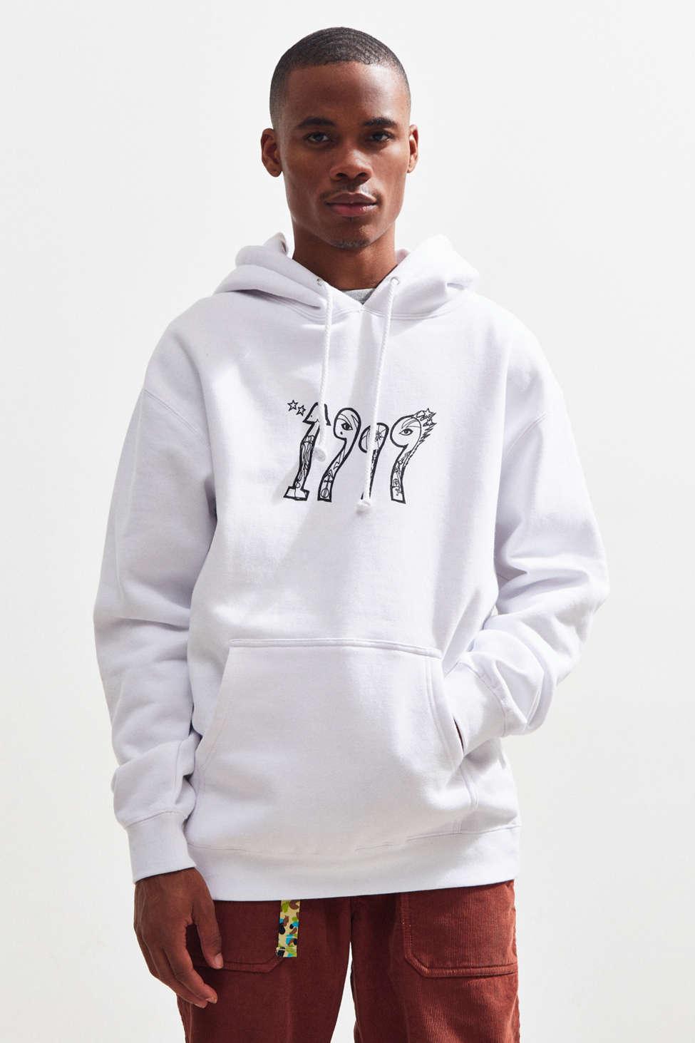 Urban Outfitters Cotton Prince 1999 Album Hoodie Sweatshirt in White for  Men | Lyst