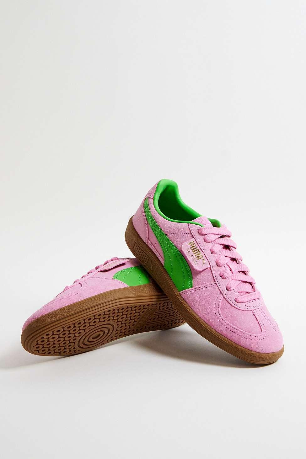 Puma suede platform satin trainer in pink new arrivals