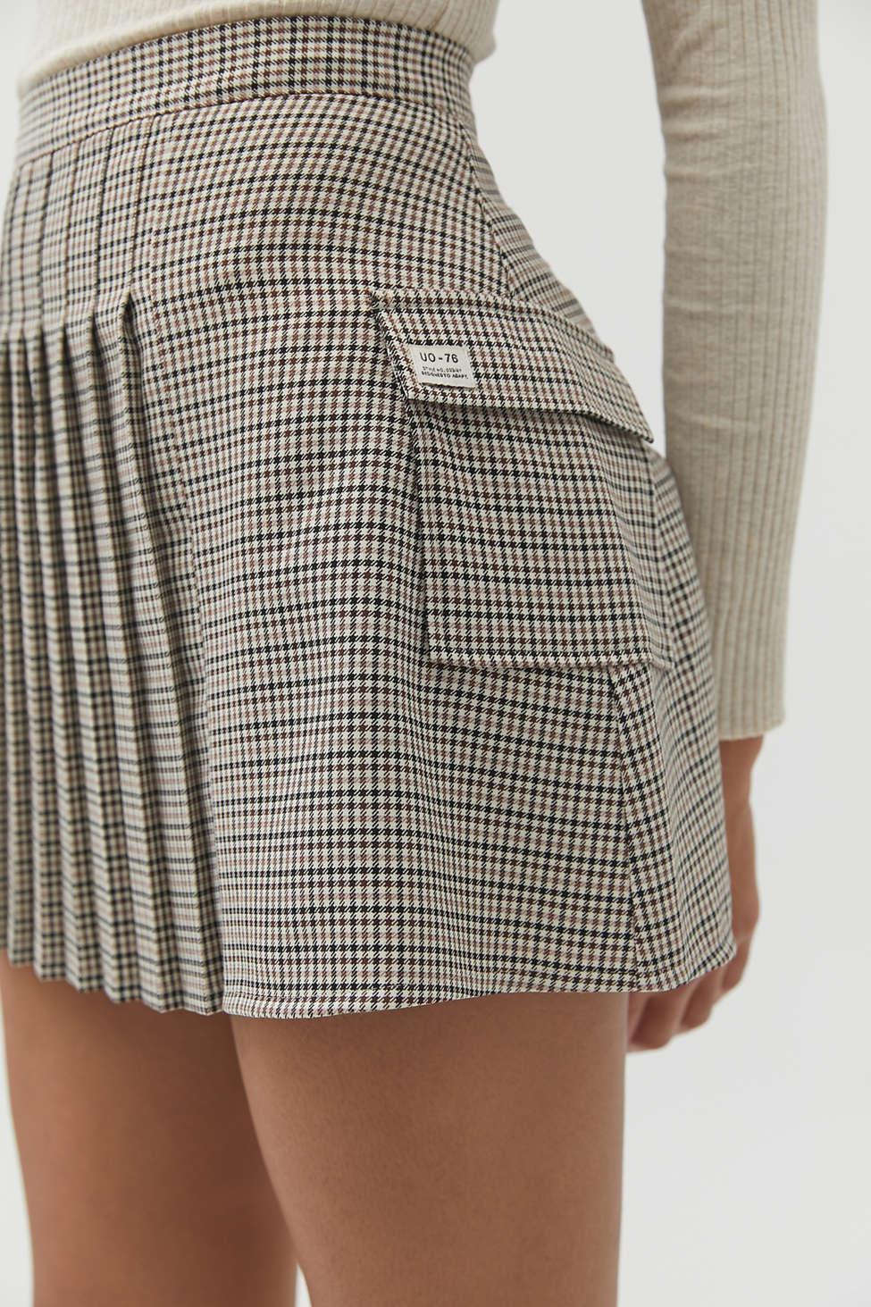 pleated mini skirt urban outfitters