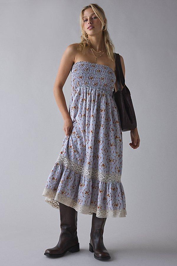 kimchi blue liz lace trim satin slip midi dress Kimchi Blue Liz Satin Lace Trim Slip Midi Dress
