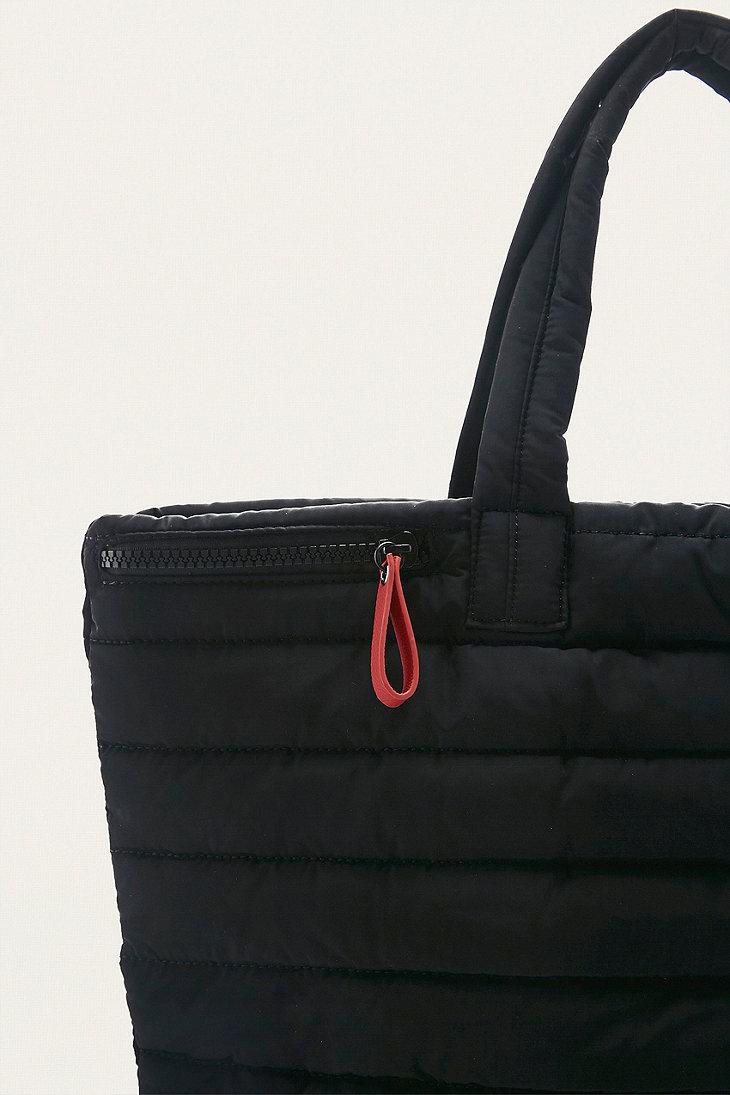 quilted puffer bag