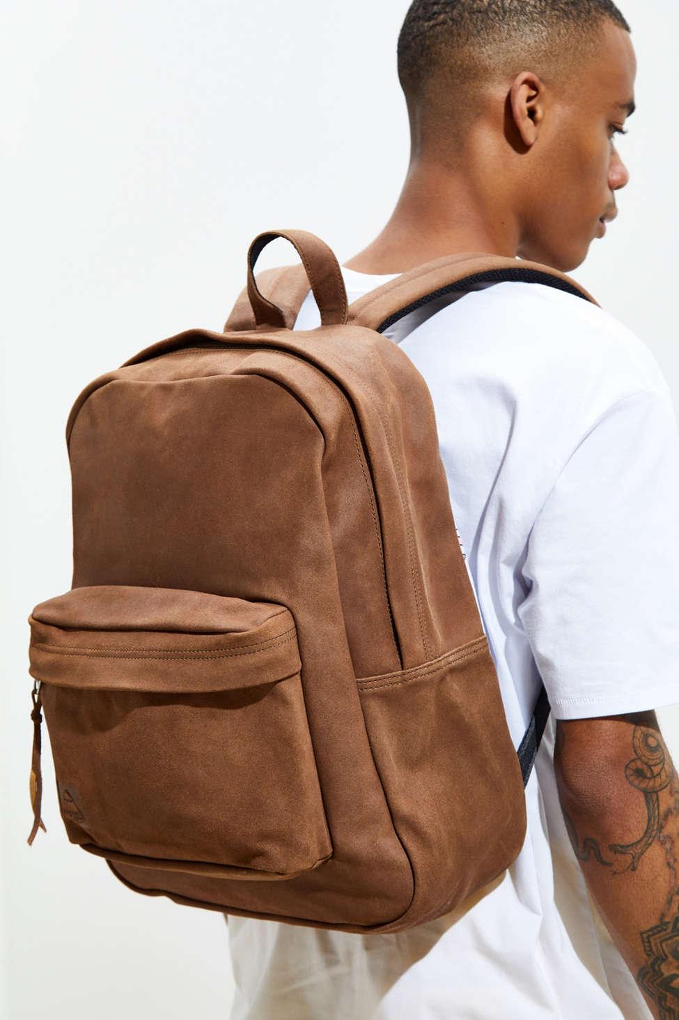 superbreak leather backpack