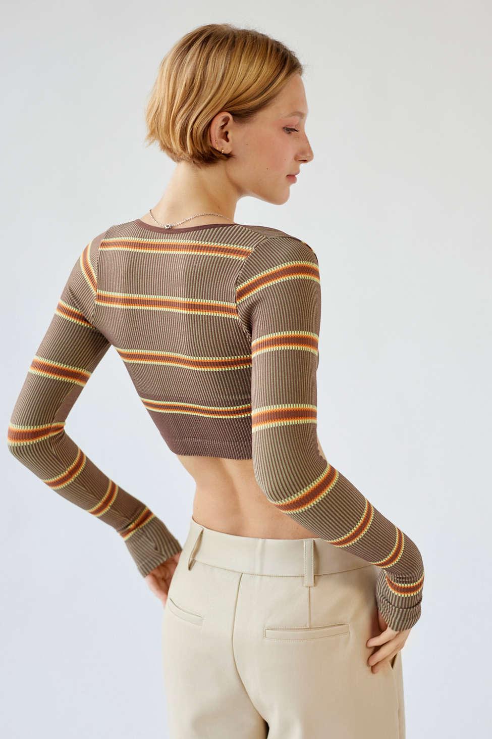 Out From Under Josie Seamless Long Sleeve Top in Natural