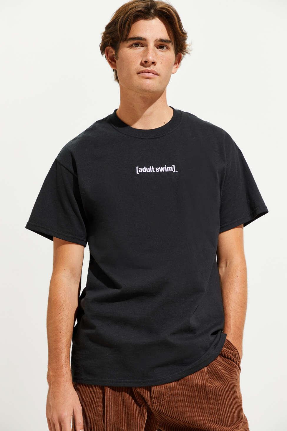 Urban Outfitters Adult Swim Logo Tee in Black for Men | Lyst