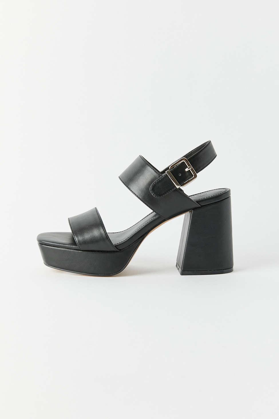 rachel croc strappy platform heel