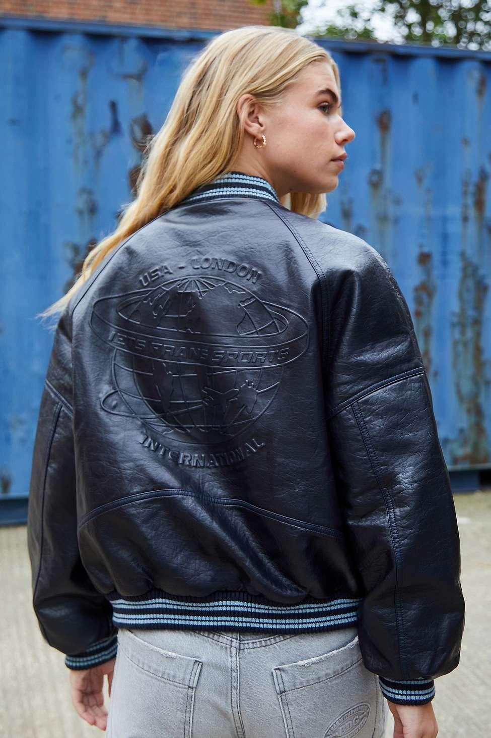 Varsity Jacket Iets Frans Green Puffer Jacket Iets Embossed