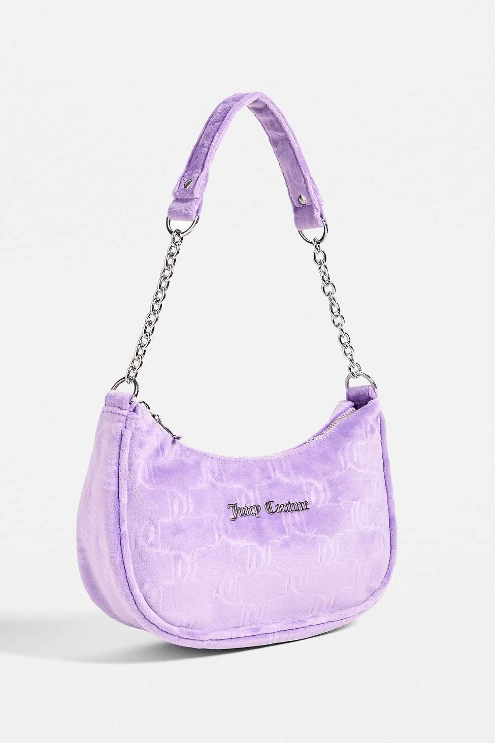 Vintage Juicy Couture Purple Leather Suede Bag | Suede bags, Purple  leather, Juicy couture bags