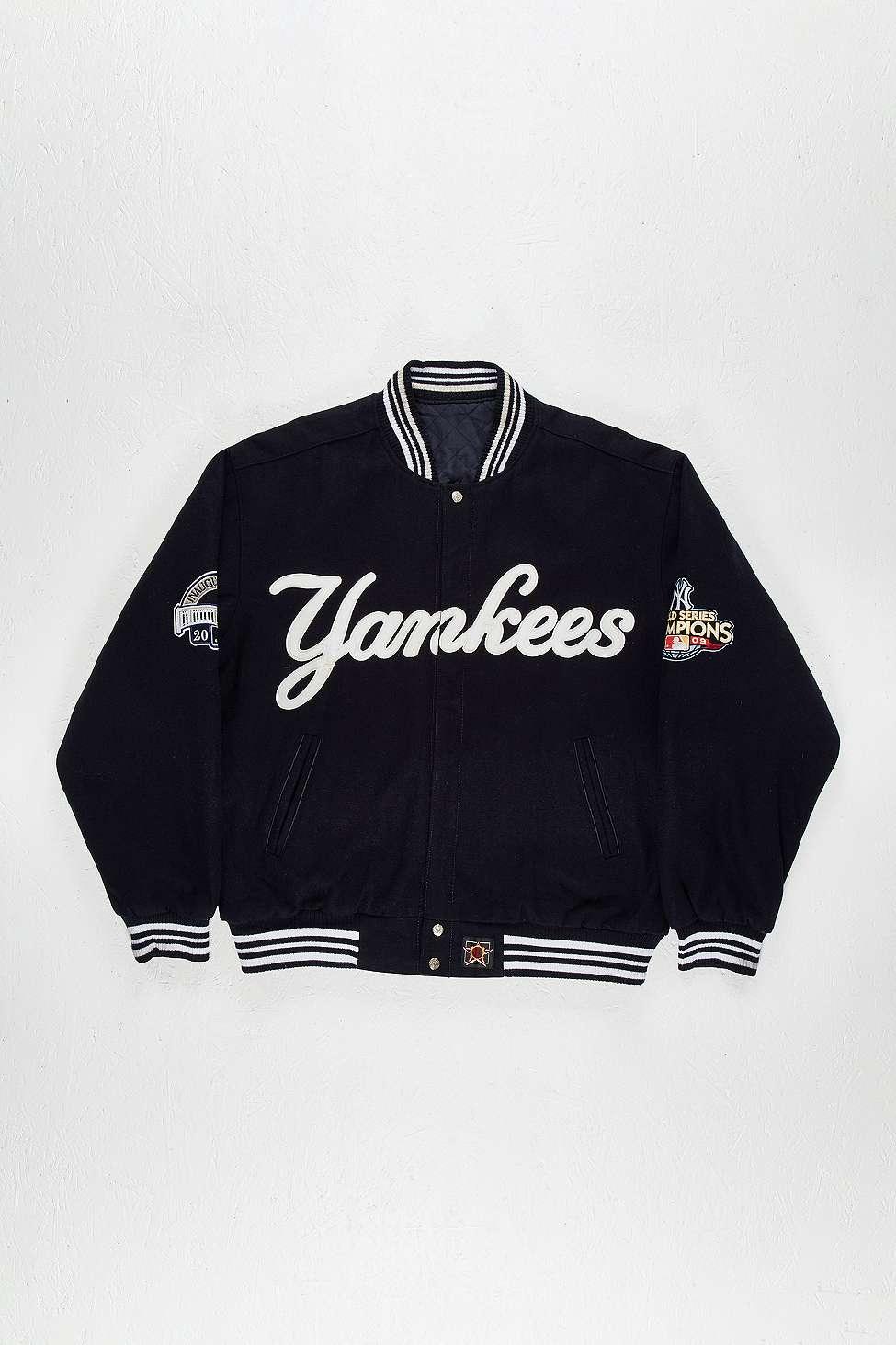 Yankees reversible on sale jacket