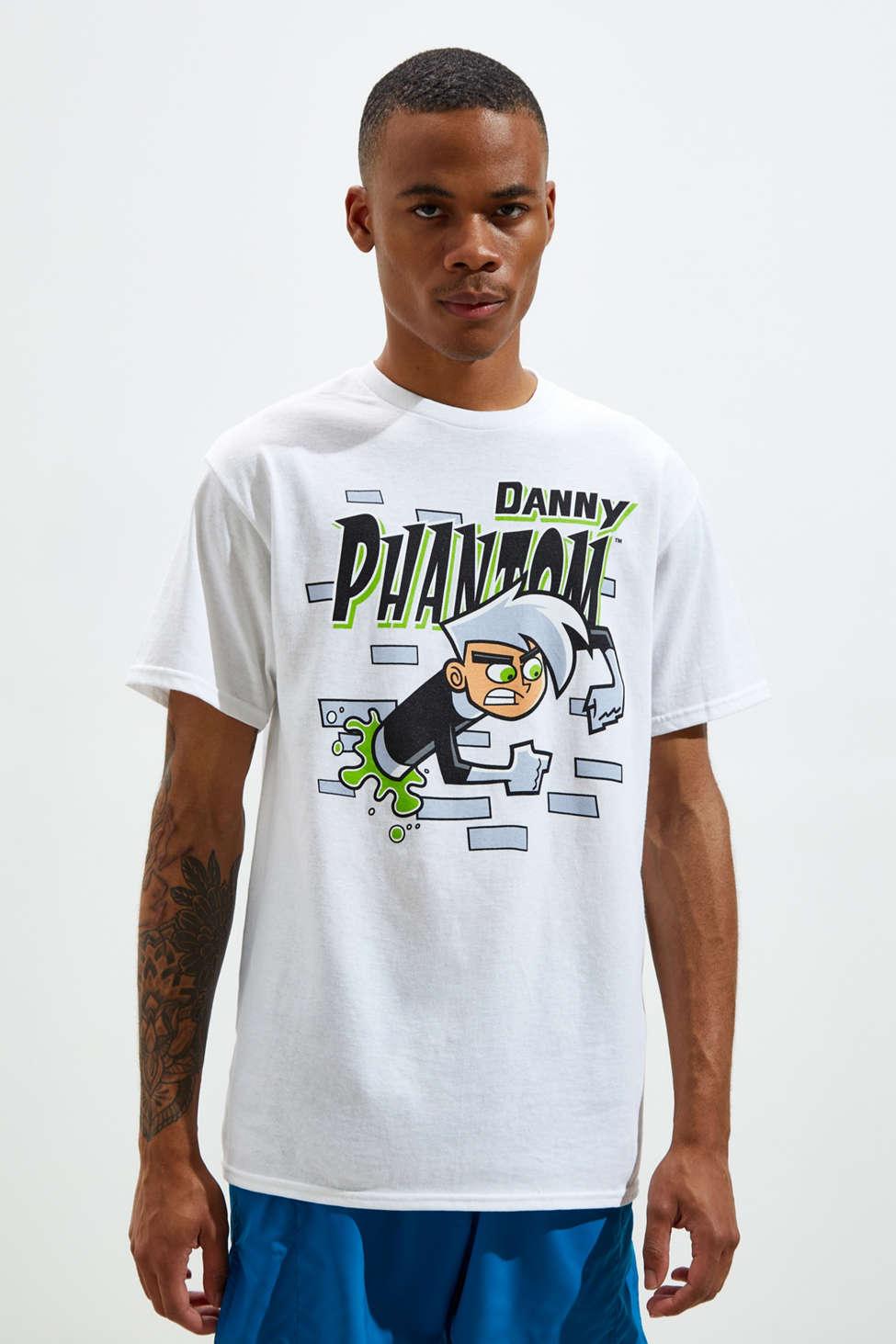 Urban Outfitters Danny Phantom Tee in White for Men | Lyst