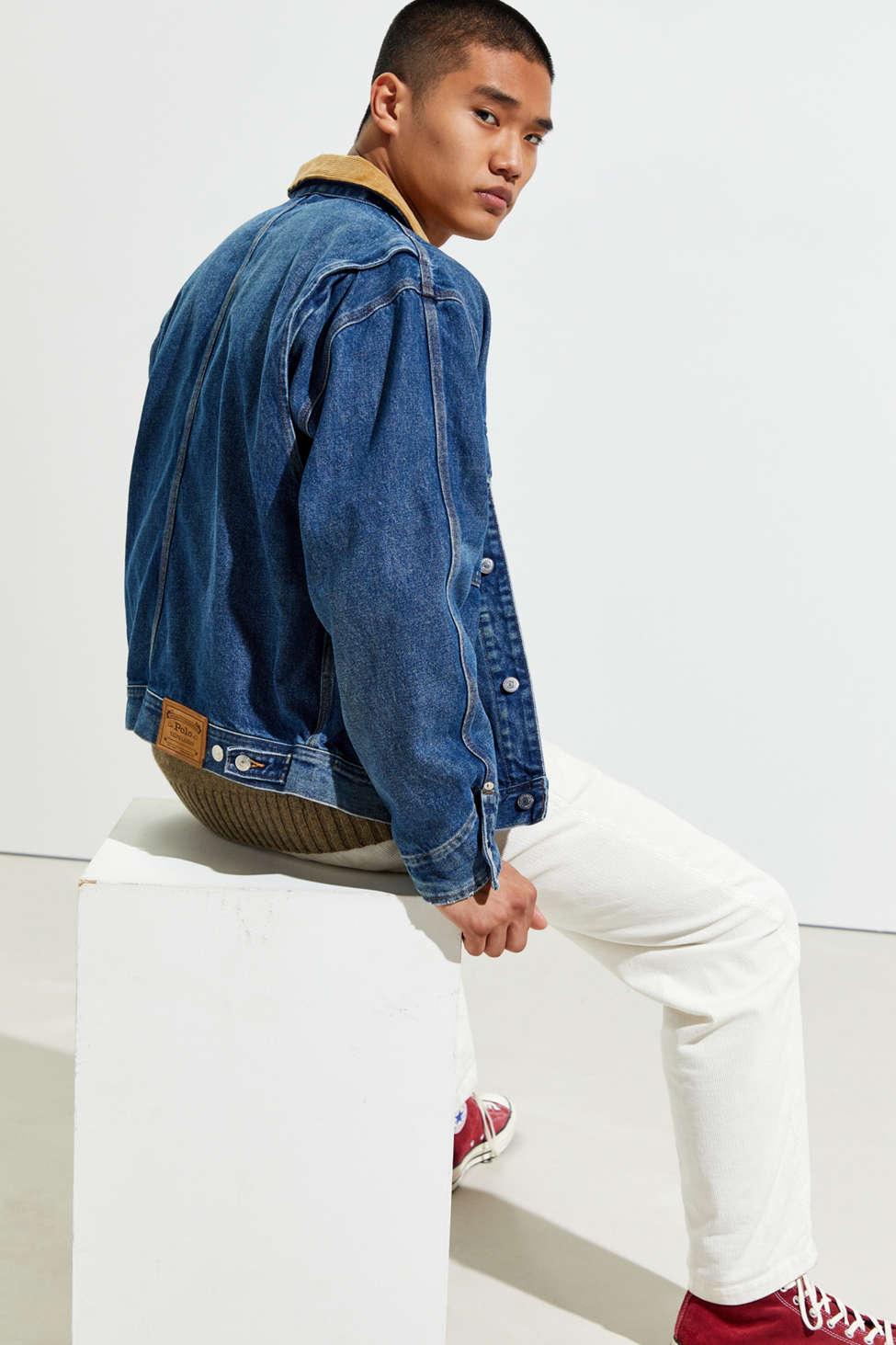 Polo Ralph Lauren Dungaree Denim Jacket in Blue for Men | Lyst