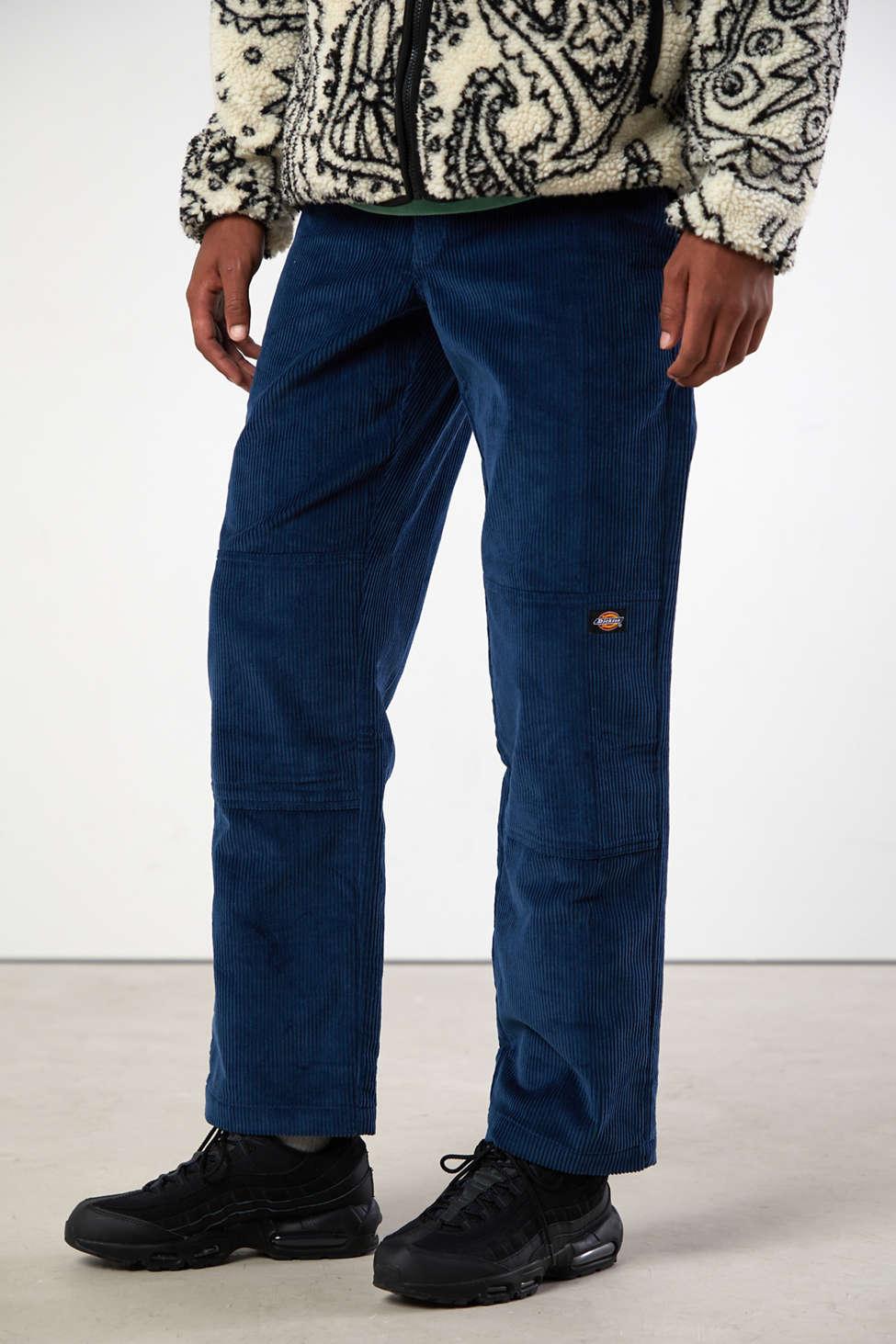 Dickies Uo Exclusive Corduroy Double Knee Straight Leg Pant in Blue for Men  | Lyst