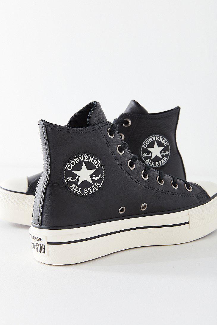 converse star shoes platform