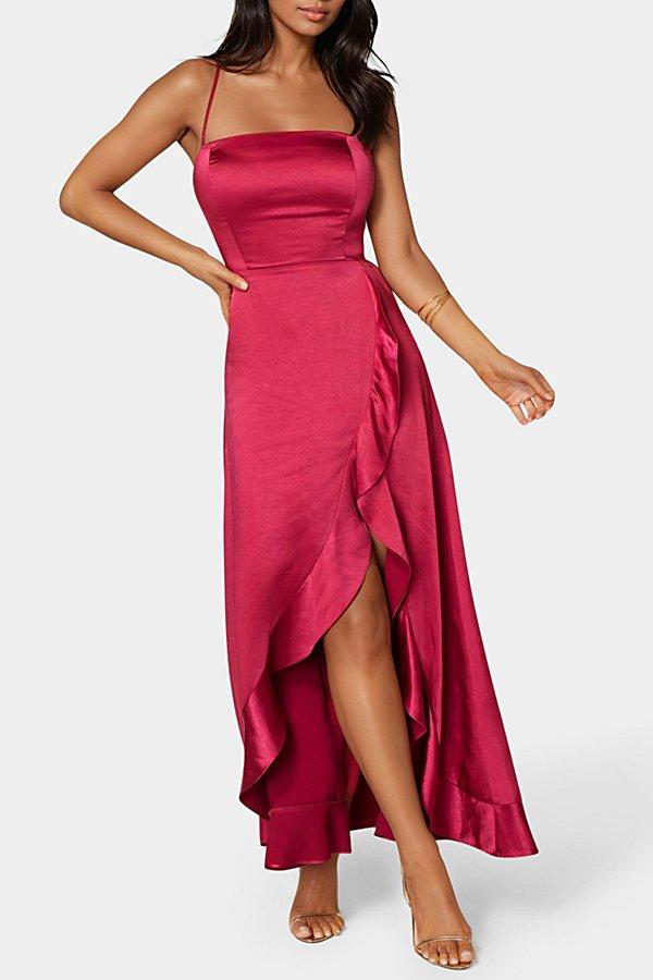 bebe asymmetric dress Bebe Women's Asymmetrical Ombre Dress, Medium