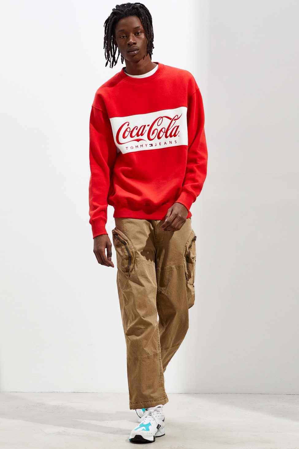 coca cola crewneck sweatshirt