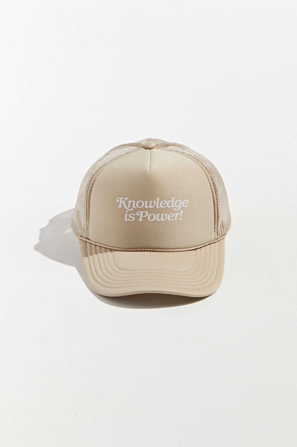 Knowledge Is Power Trucker Hat 
