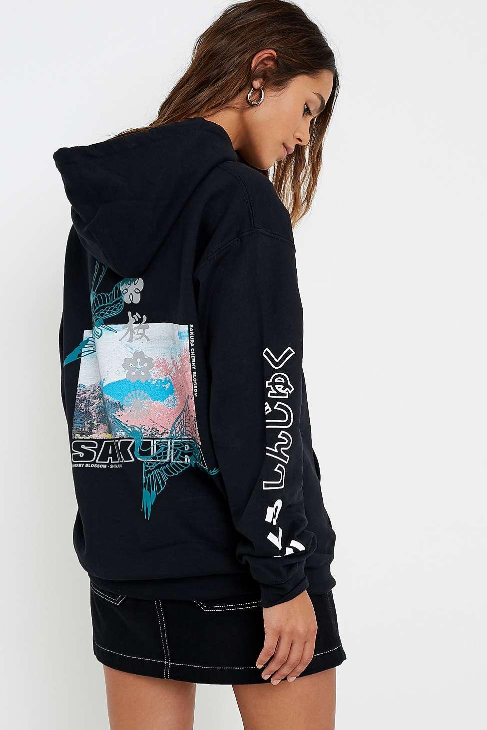 urban outfitters black hoodie