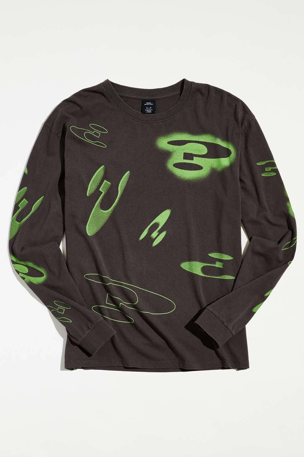Urban Outfitters Cotton The Riddler Question Mark Long Sleeve Tee in ...
