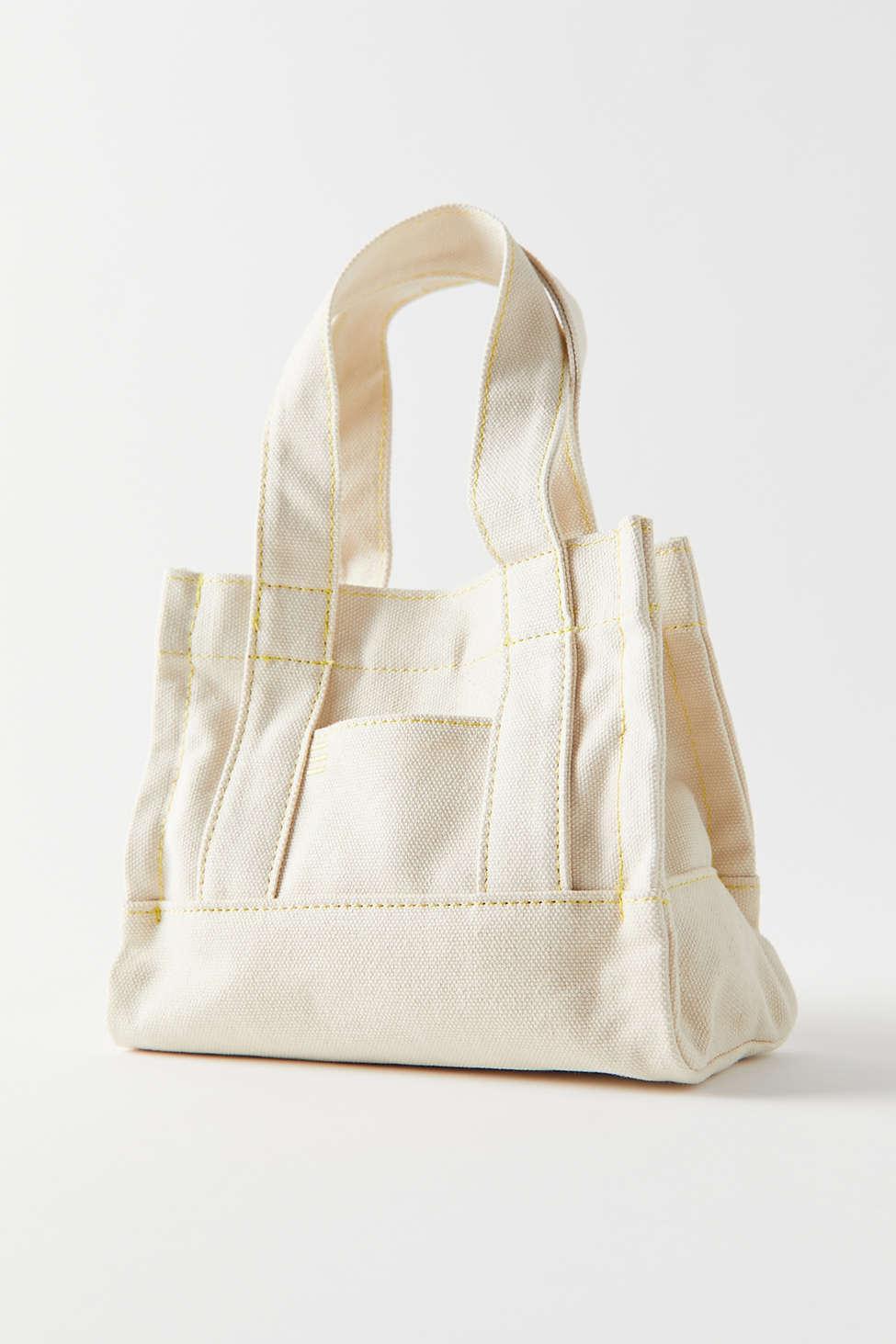 BDG Mini Canvas Classic Tote Bag in White | Lyst