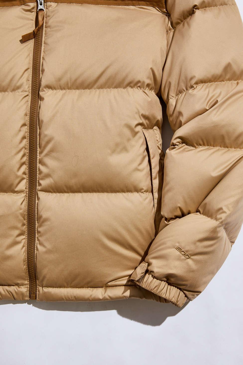 The North Face Eco Nuptse Recycled Puffer Jacket in Natural for 