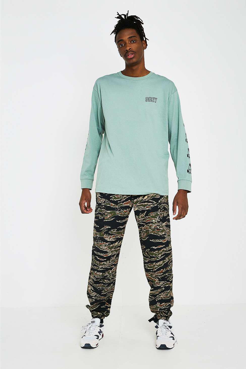 Obey Cotton Recon Tiger Camo Cargo 