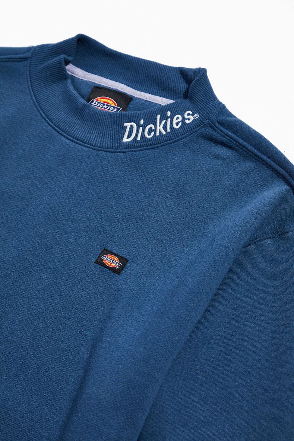 Dickies Uo Exclusive Mock Neck Sweatshirt in Blue for Men | Lyst