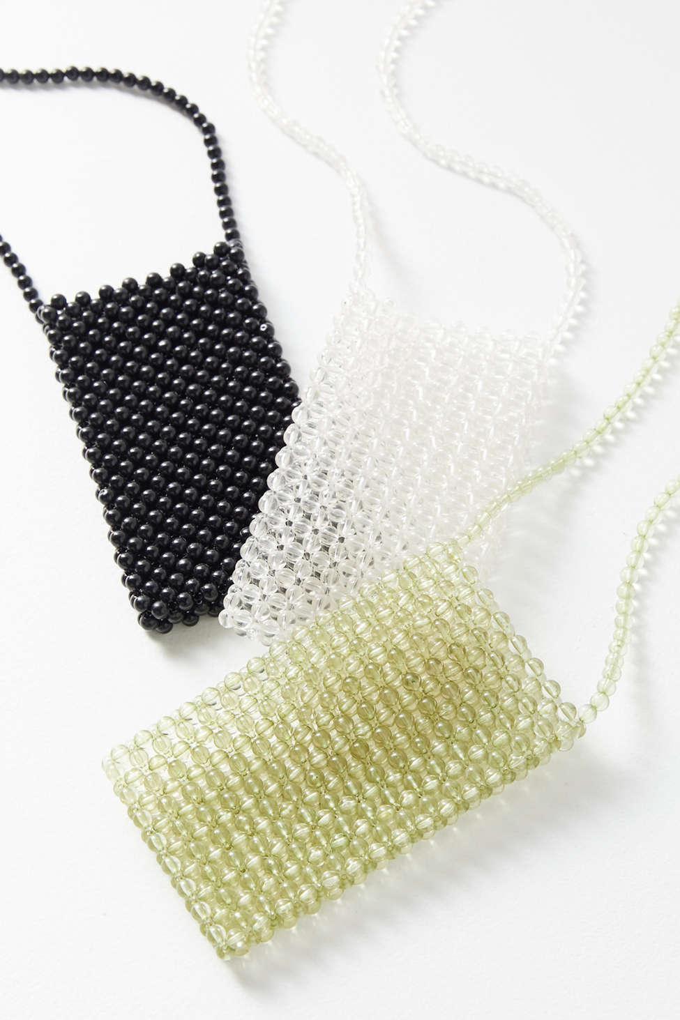 Beaded phone pouch sale