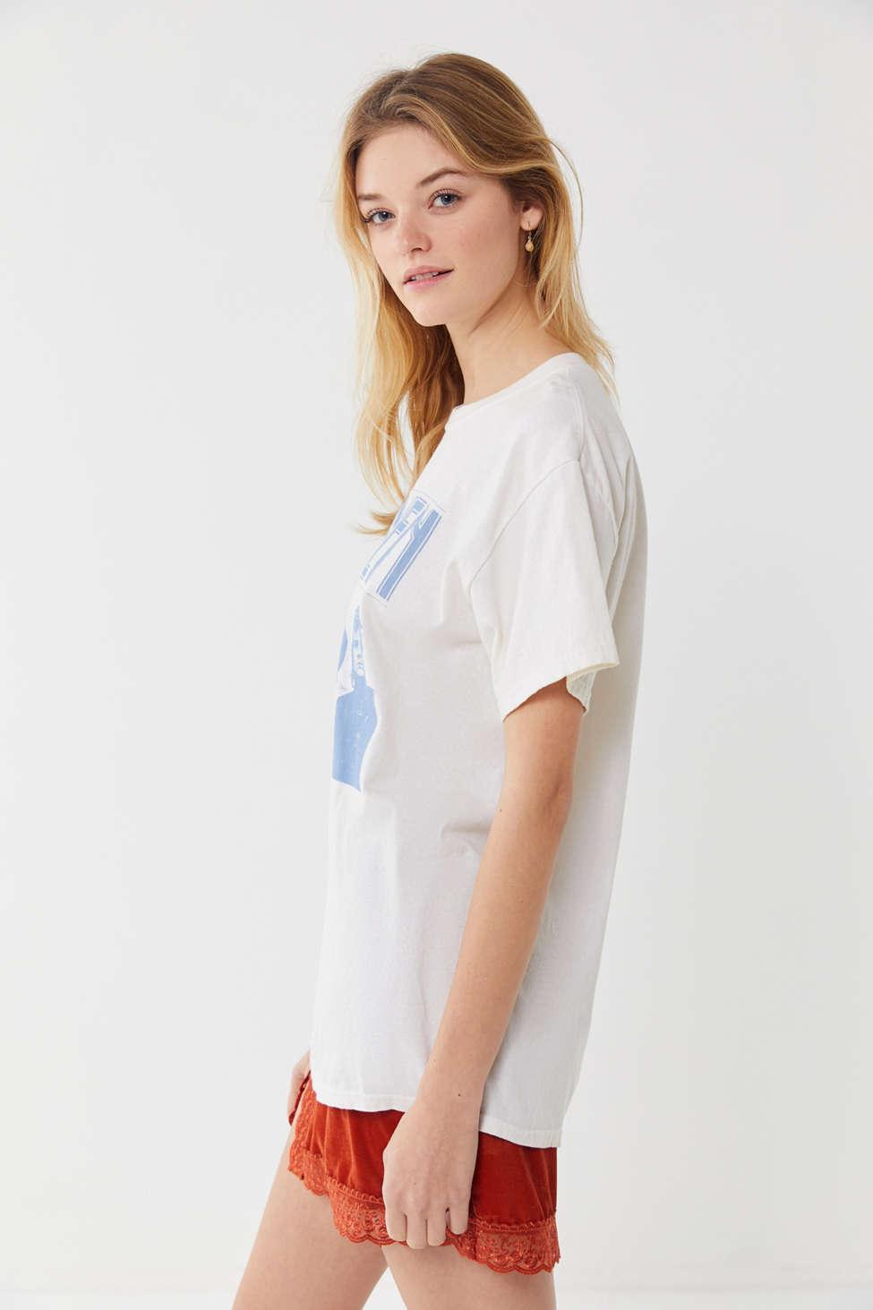Urban Outfitters Queen Band Tee in White | Lyst